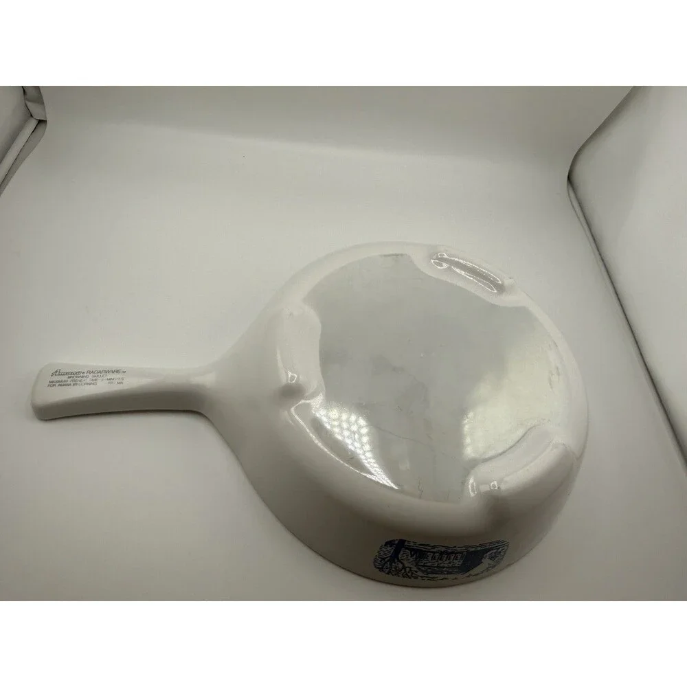 Vintage Corning Ware Amana Radarange Microwave Browning Skillet 6.75